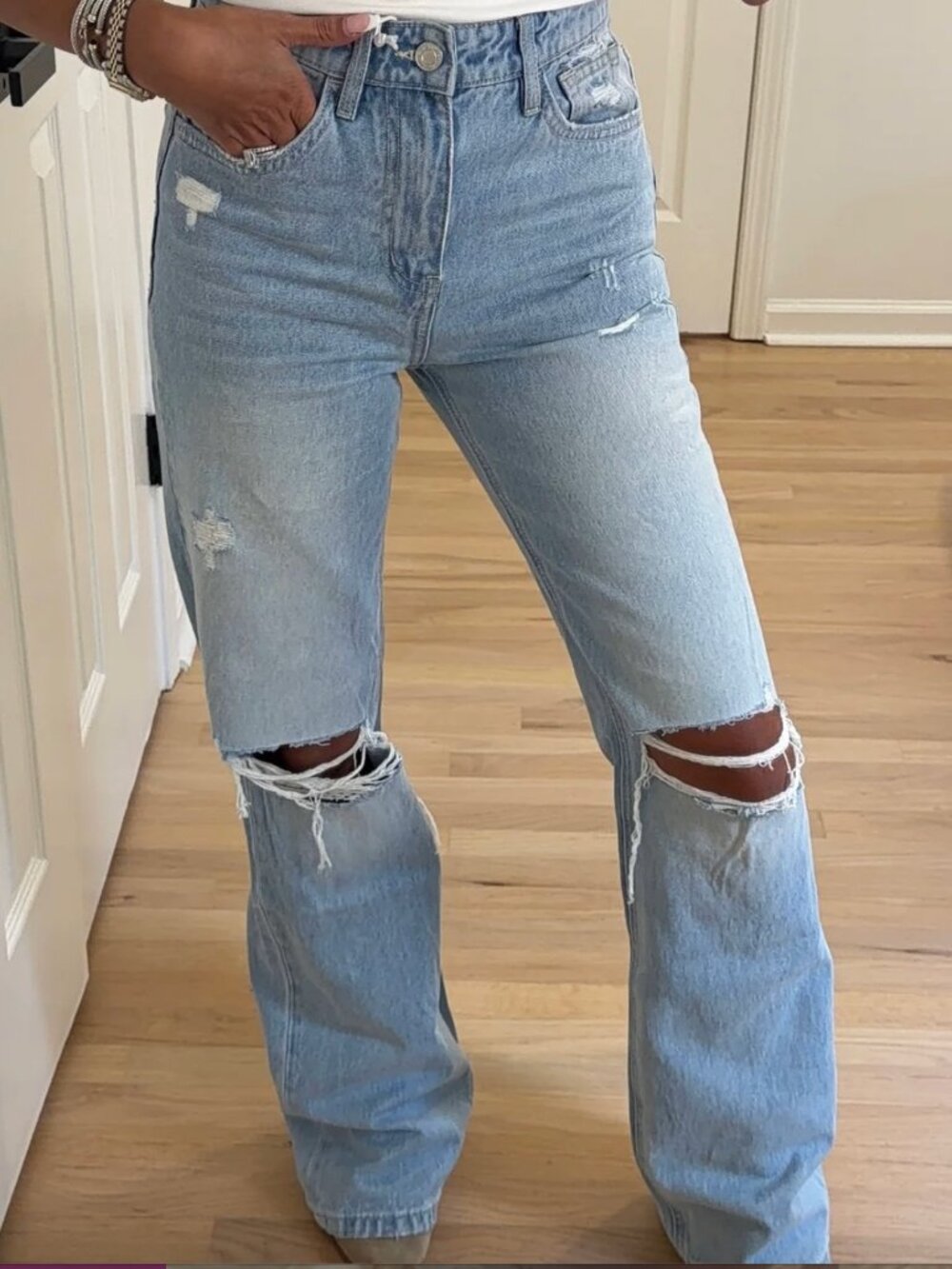 Vervet High Rise Flare Jeans